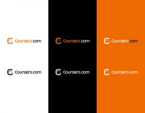 coursiers快递公司品牌形象设计 logo设计与vi设计 上海品牌设计公司欣赏